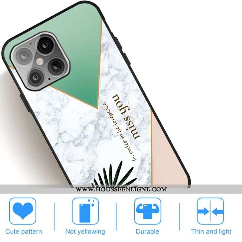 Coque iPhone 13 Pro Marbre Stylisé