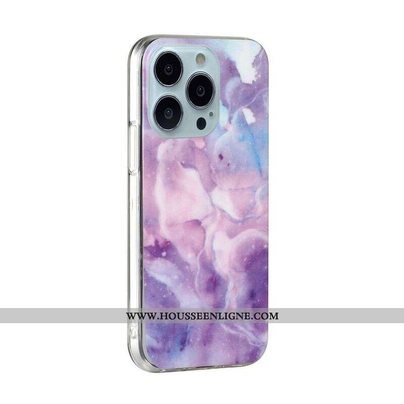 Coque iPhone 13 Pro Max Déclinaison Marbre