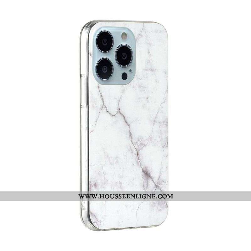 Coque iPhone 13 Pro Max Déclinaison Marbre