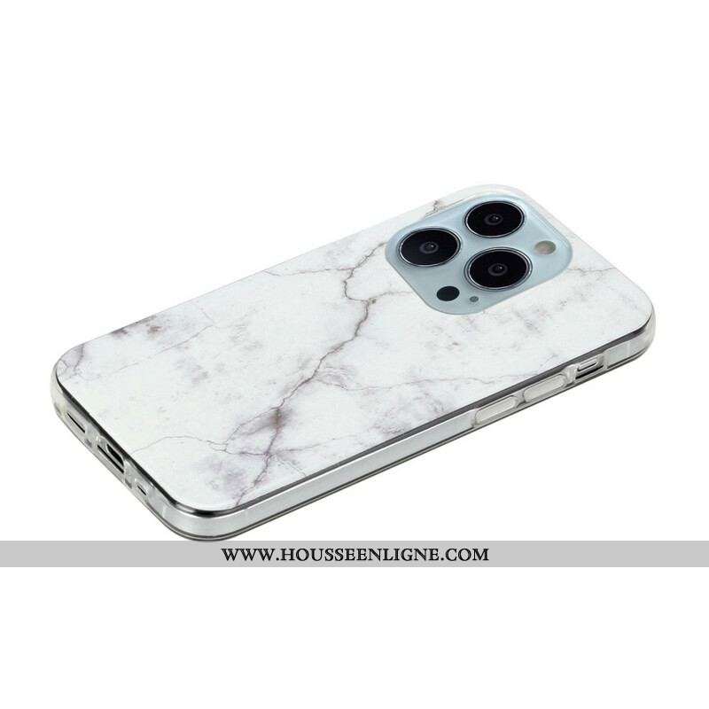 Coque iPhone 13 Pro Max Déclinaison Marbre