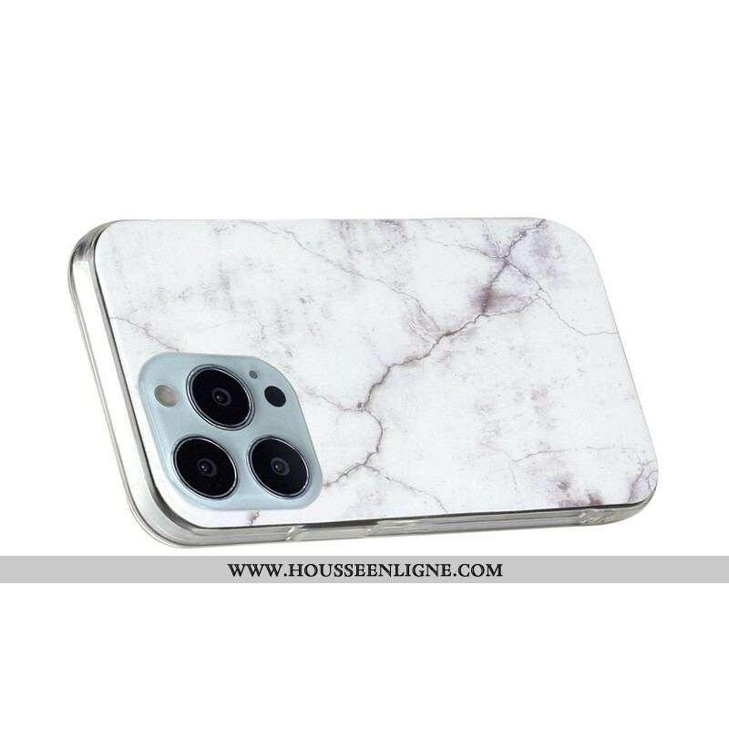 Coque iPhone 13 Pro Max Déclinaison Marbre