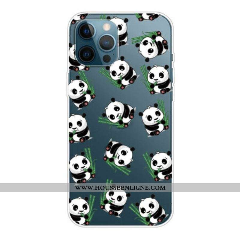 Coque iPhone 13 Pro Max Petits Pandas