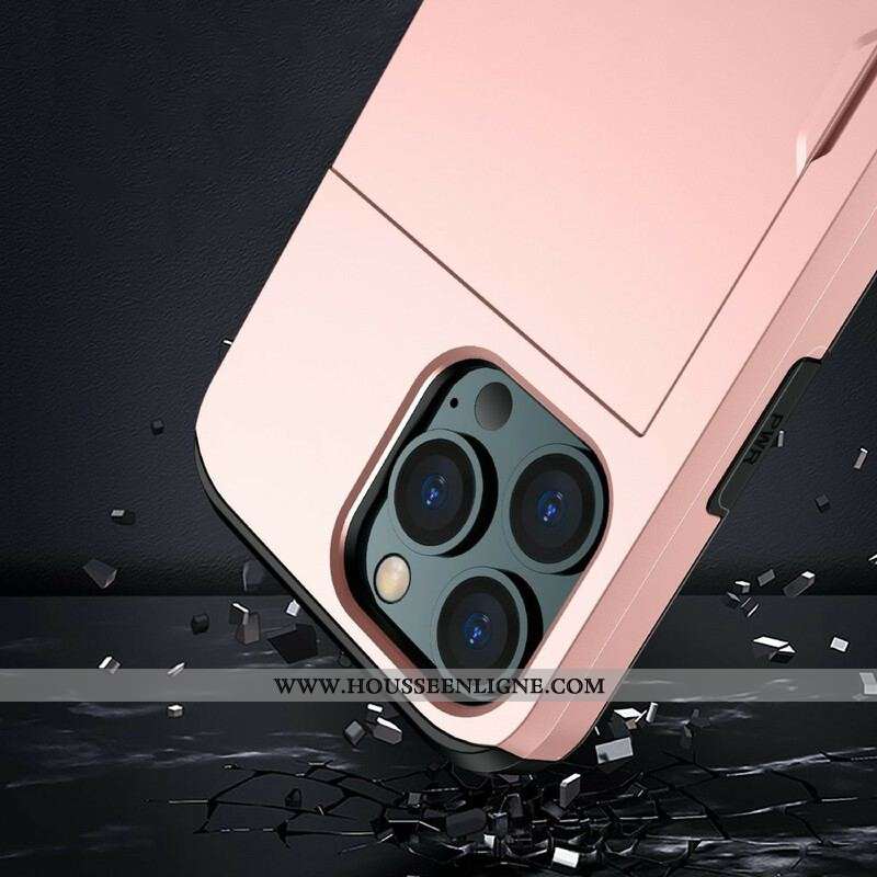 Coque iPhone 13 Pro Max Porte-Carte à Glissière