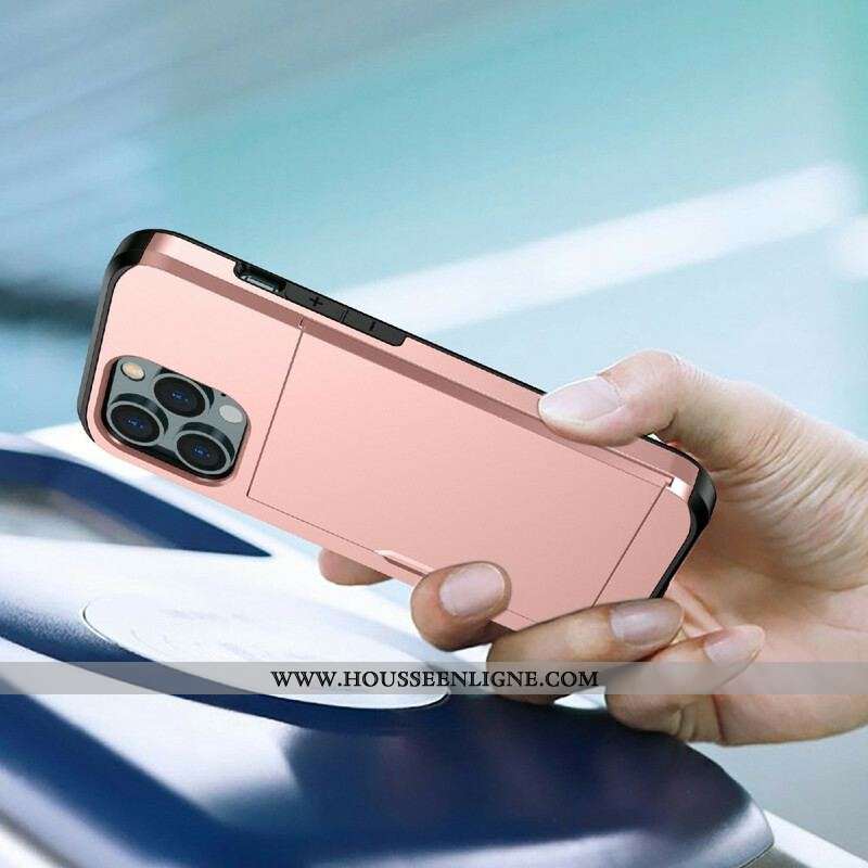 Coque iPhone 13 Pro Max Porte-Carte à Glissière