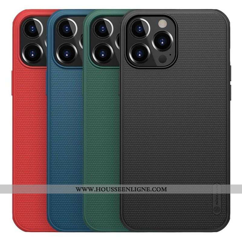 Coque iPhone 13 Pro Max Rigide Givré Nillkin