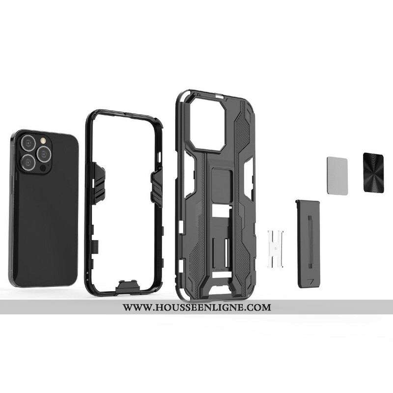 Coque iPhone 13 Pro Max Résistante Languette Horizontale / Verticale