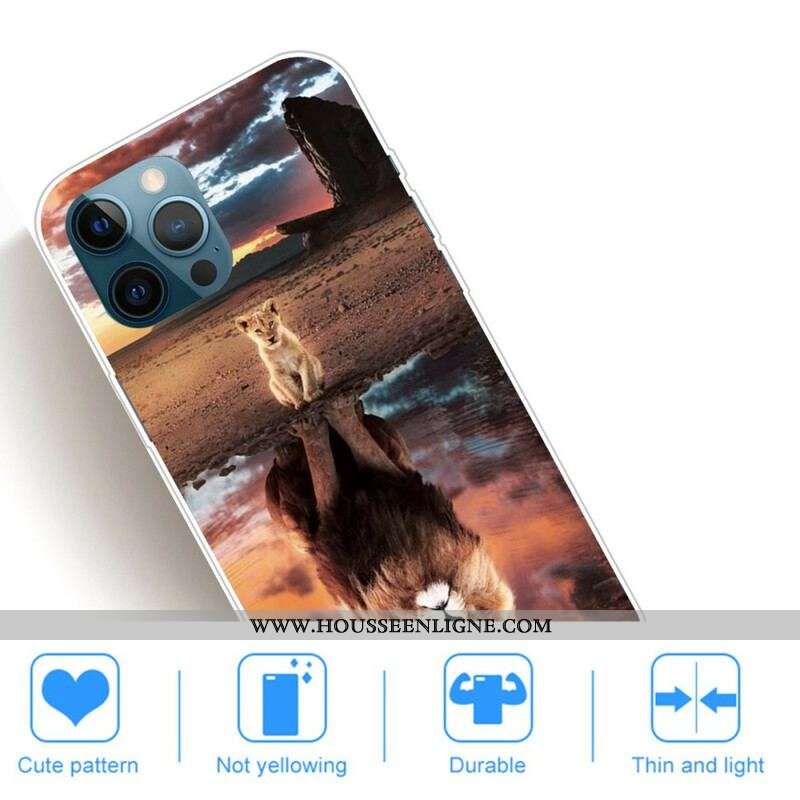 Coque iPhone 13 Pro Max Rêve de Lionceau