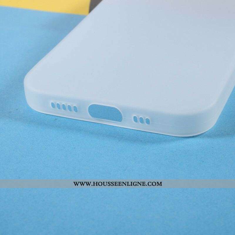 Coque iPhone 13 Pro Max Silicone Flexible Mat