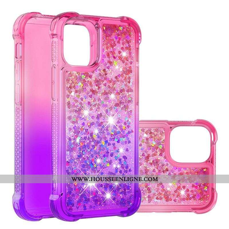 Coque iPhone 13 Pro Paillettes Colors