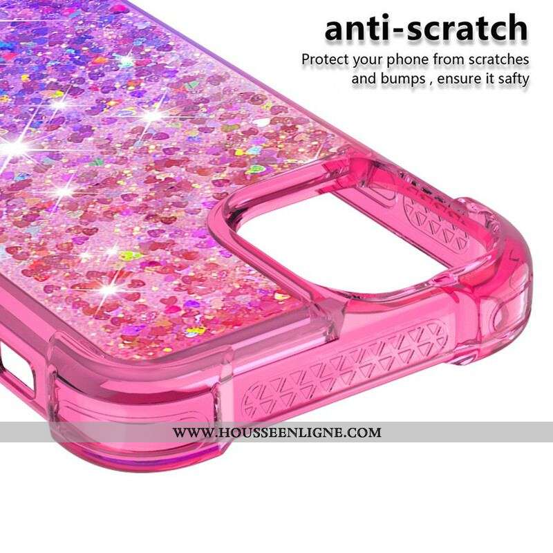 Coque iPhone 13 Pro Paillettes Colors