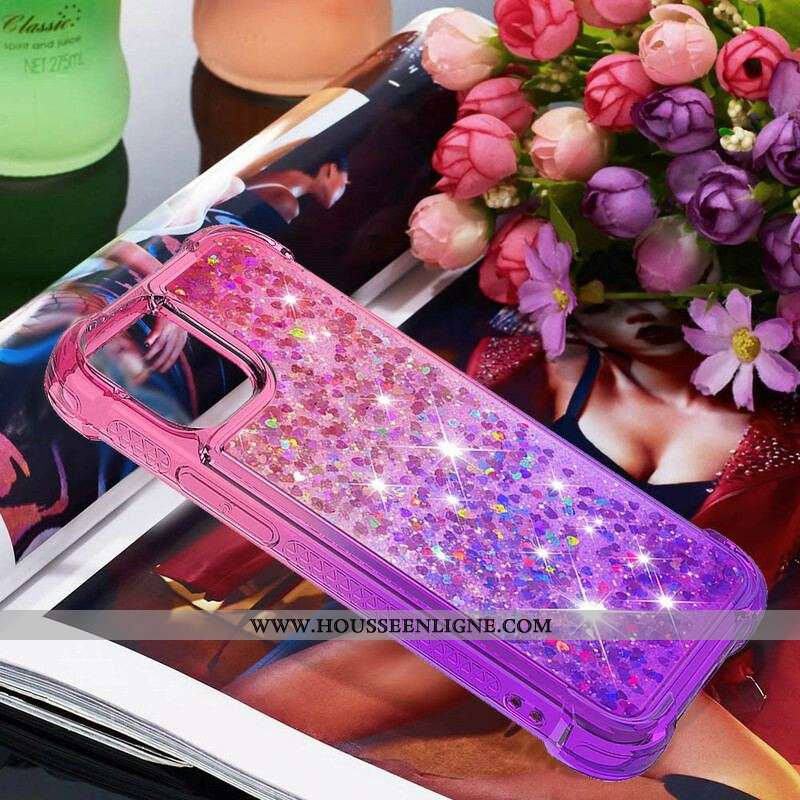 Coque iPhone 13 Pro Paillettes Colors