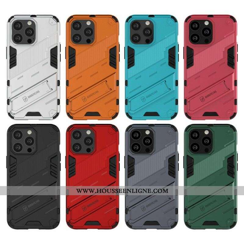 Coque iPhone 13 Pro Support Amovible Deux Positions Mains Libres