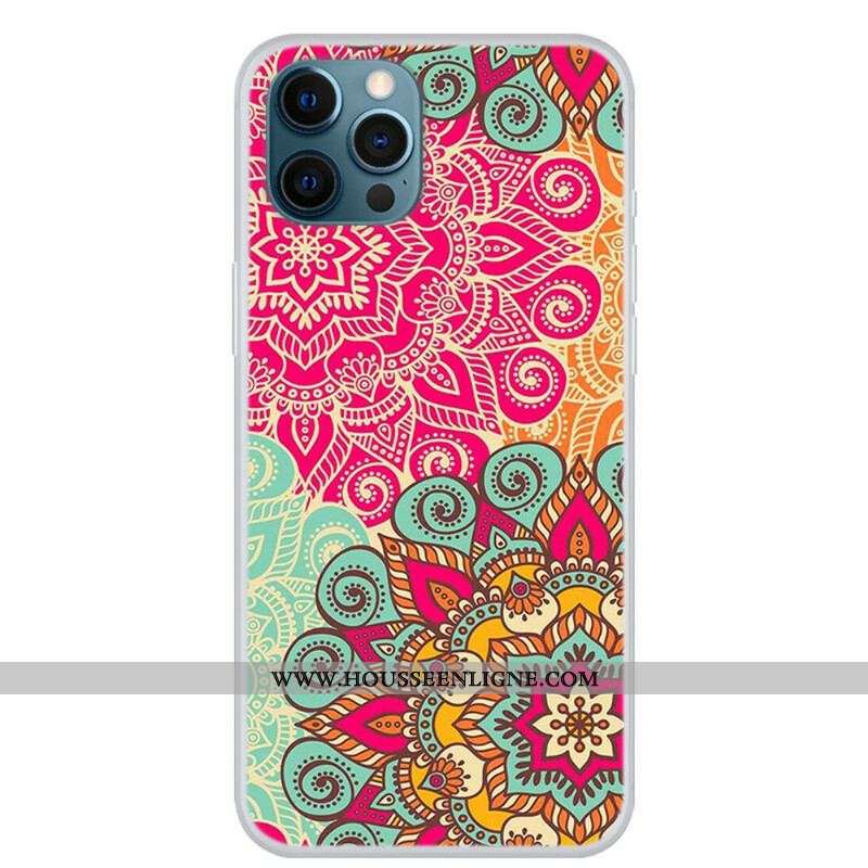 Coque iPhone 13 Pro Tendance Mandala