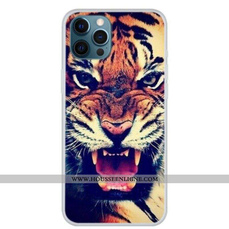 Coque iPhone 13 Pro Tigre de Face