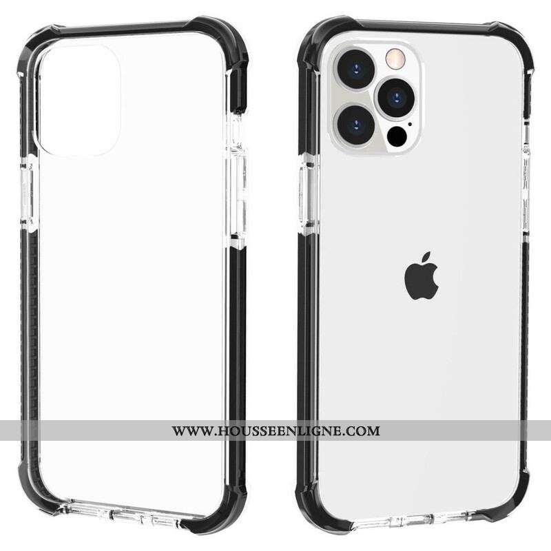 Coque iPhone 13 Pro Transparente Rebords Silicone