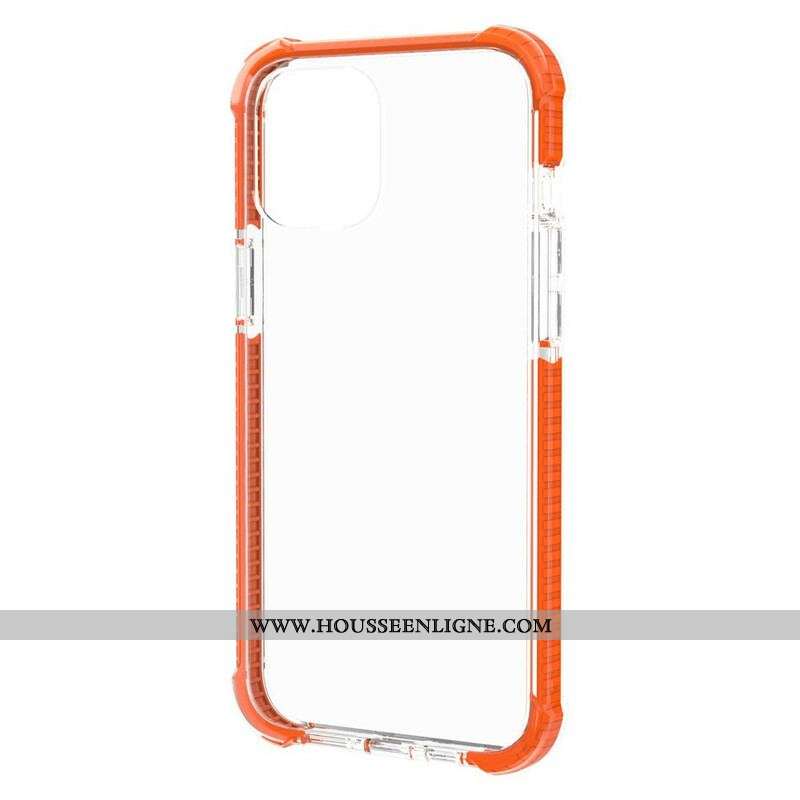 Coque iPhone 13 Pro Transparente Rebords Silicone