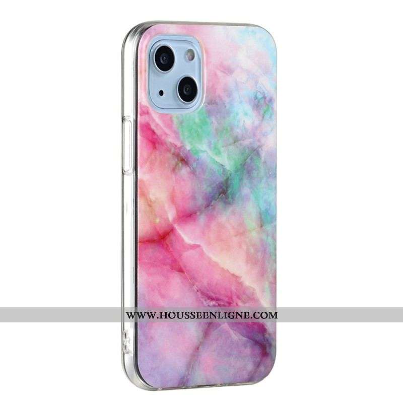 Coque iPhone 14 Déclinaison Marbre