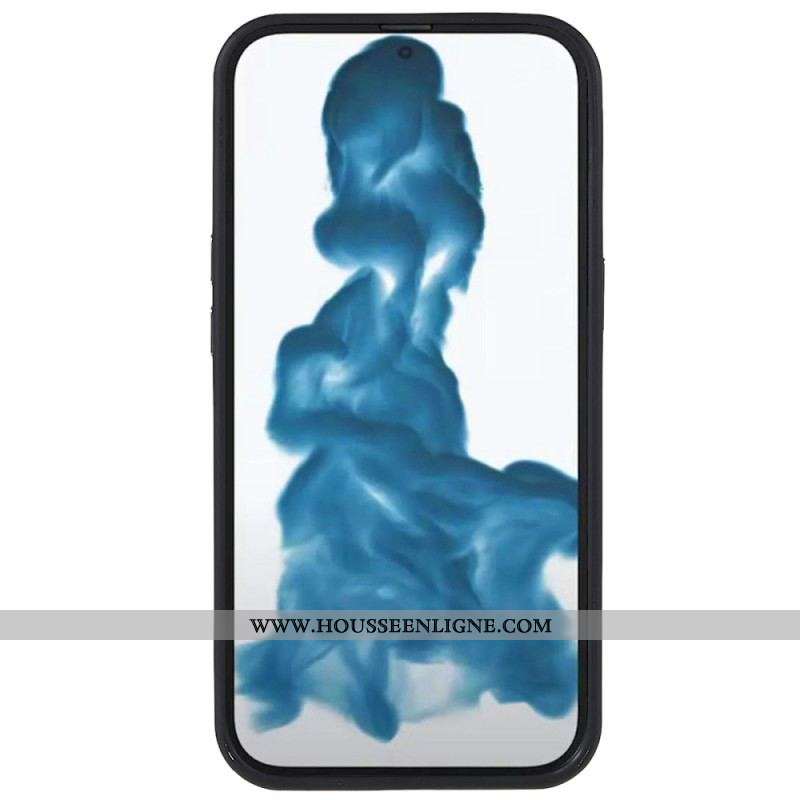 Coque iPhone 14 Plus Acrylique Rebords Silicone