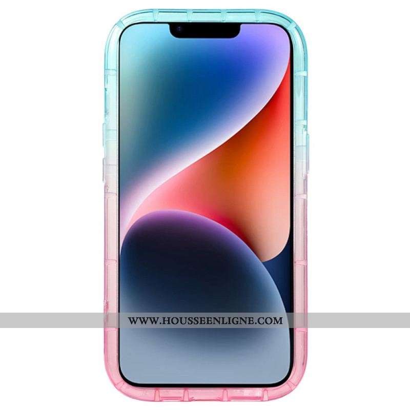 Coque iPhone 14 Plus Colorée Contours Airbags