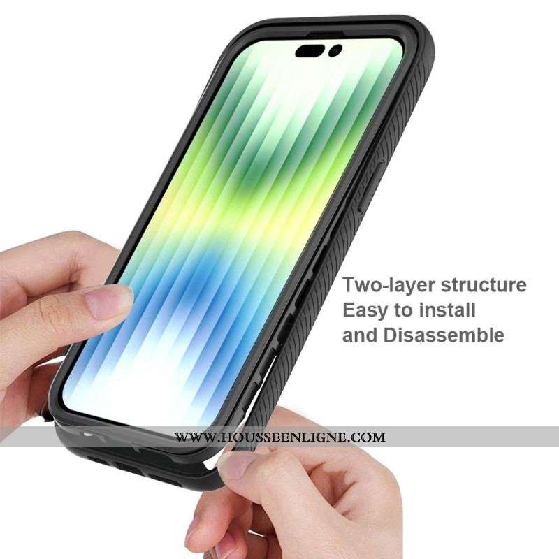 Coque iPhone 14 Plus Hybride Cadre Bumper