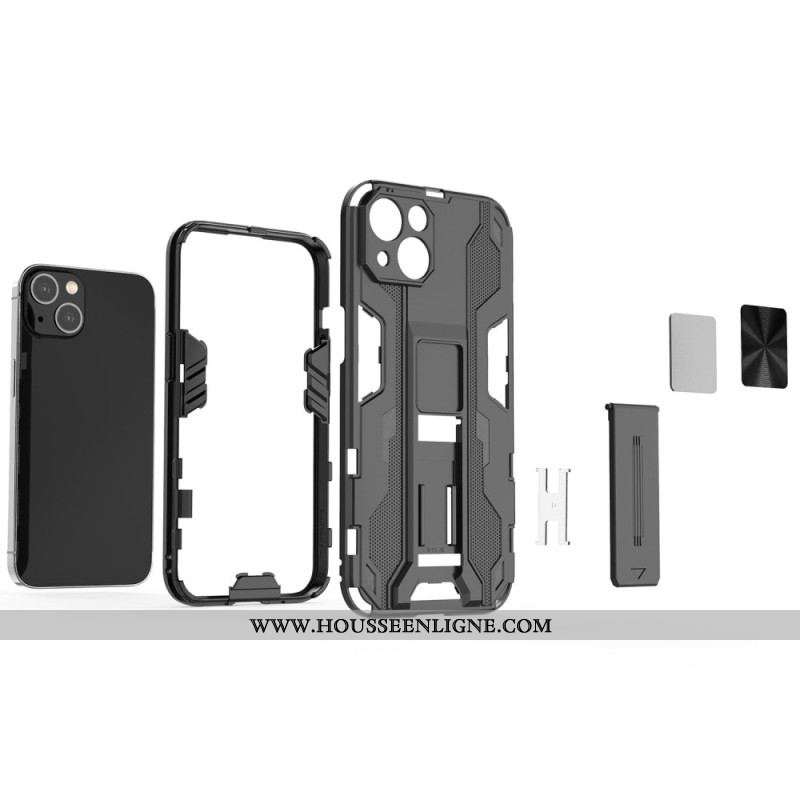 Coque iPhone 14 Plus Support Amovible Vertical et Horizontal