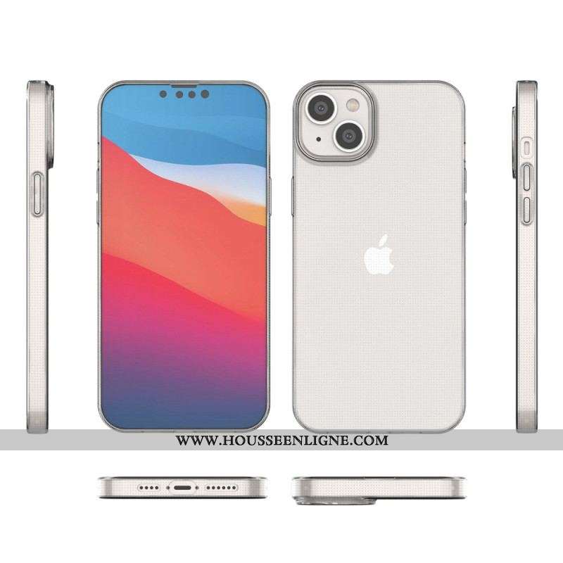 Coque iPhone 14 Plus Transparente Anti-Jaunissement