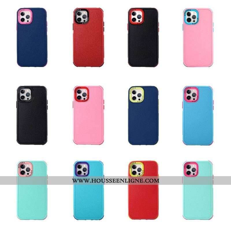 Coque iPhone 14 Pro Bicolore Coins Renforcés