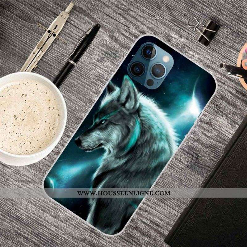 Coque iPhone 14 Pro Déclinaisons Loup