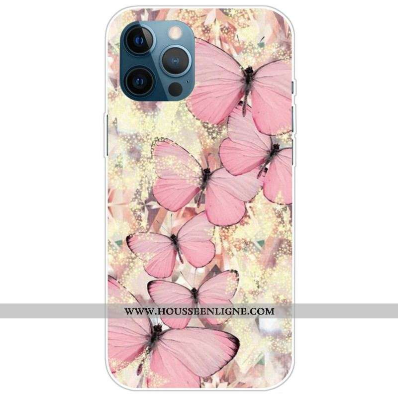 Coque iPhone 14 Pro Déclinaisons Papillons