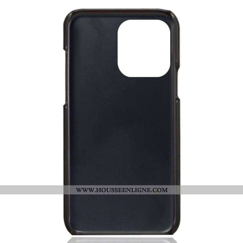 Coque iPhone 14 Pro Effet Cuir