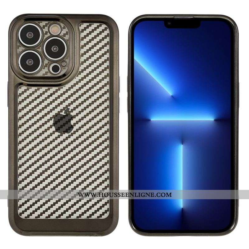 Coque iPhone 14 Pro Fibre Carbone Stylée