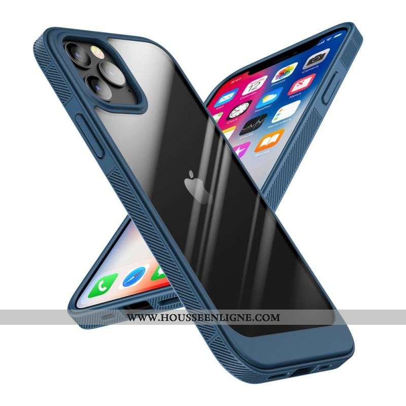 Coque iPhone 14 Pro Hybride Rebords Antidérapants