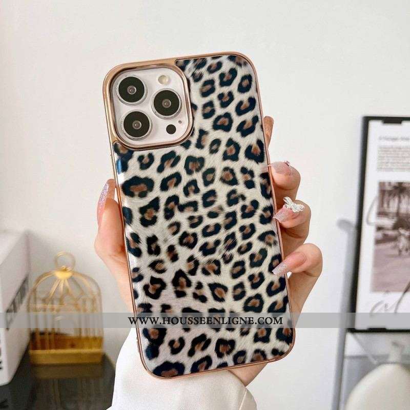 Coque iPhone 14 Pro Léopard