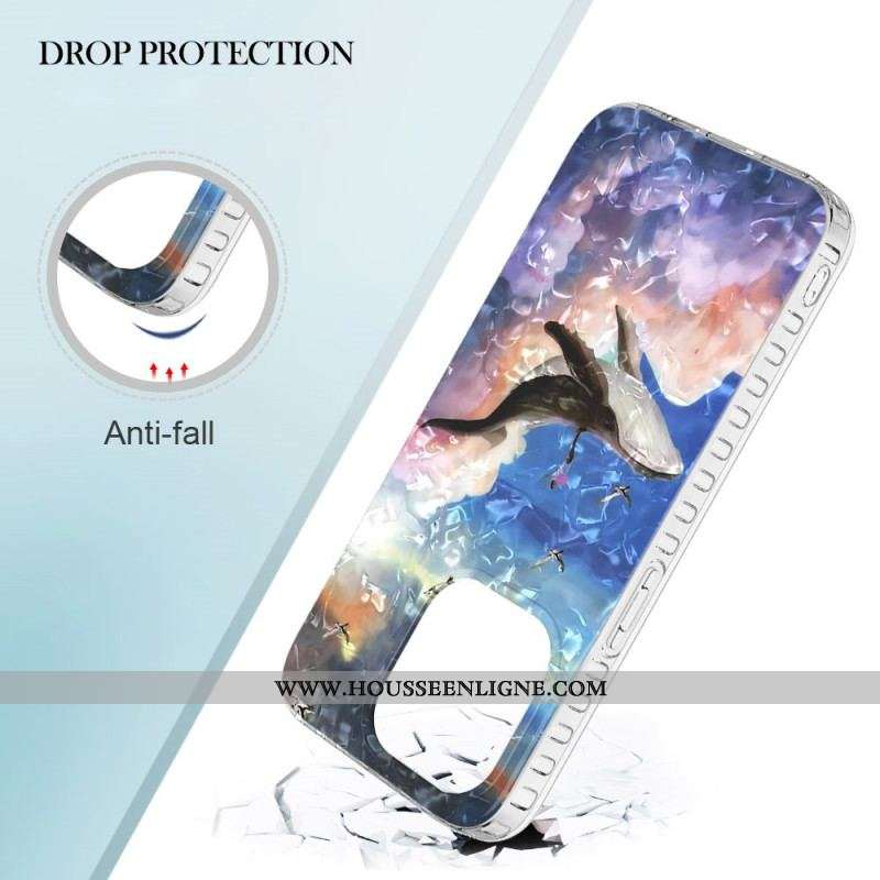 Coque iPhone 14 Pro Max Baleine Stylée