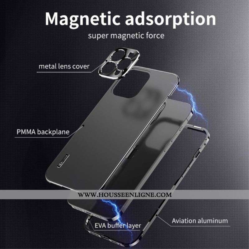 Coque iPhone 14 Pro Max Cadre Métal