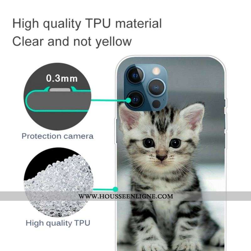 Coque iPhone 14 Pro Max Chaton