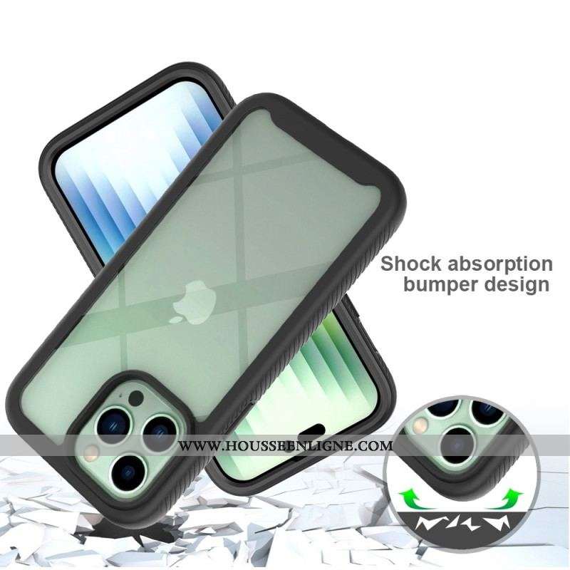 Coque iPhone 14 Pro Max Hybride avec Protecteur pour Écran