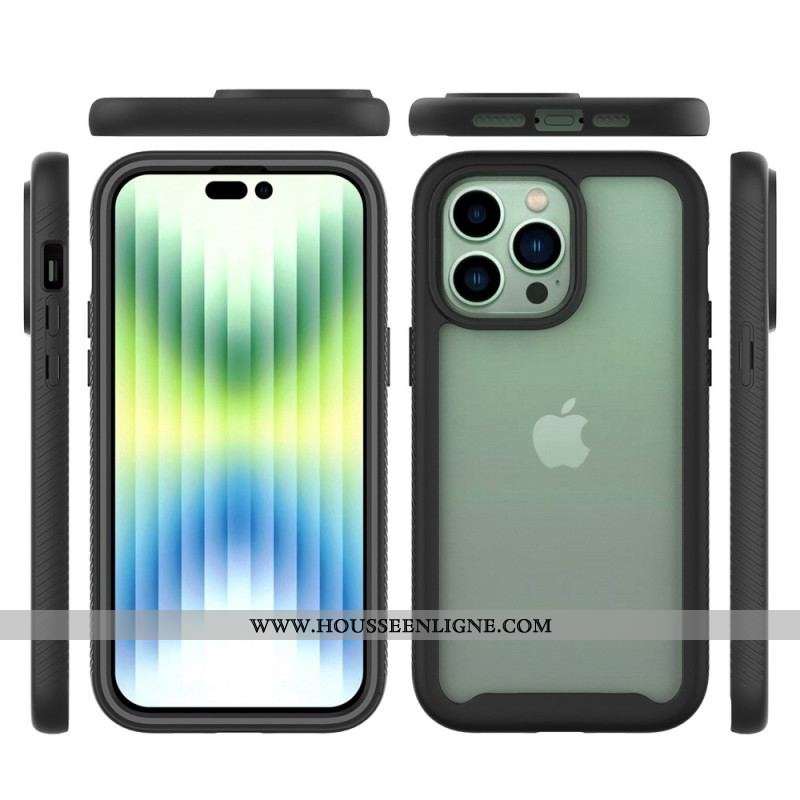 Coque iPhone 14 Pro Max Hybride avec Protecteur pour Écran