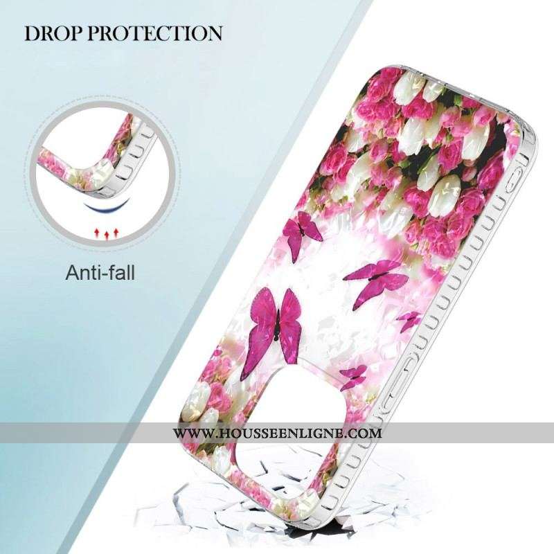 Coque iPhone 14 Pro Max Papillons Stylés