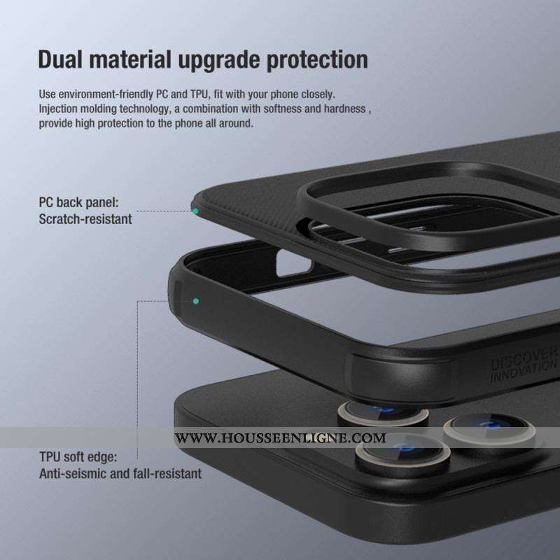 Coque iPhone 14 Pro Max Rigide Givrée Nillkin