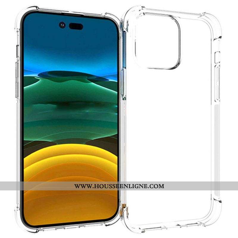 Coque iPhone 14 Pro Max Transparente Coins Renforcés