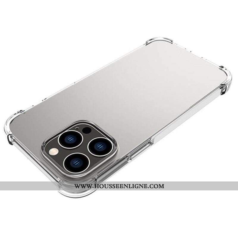 Coque iPhone 14 Pro Max Transparente Coins Renforcés