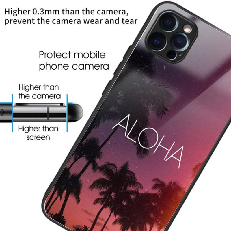 Coque iPhone 14 Pro Max Verre Trempé Aloha