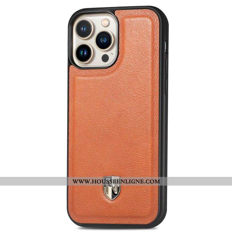 Coque iPhone 14 Pro Max Véritable Cuir CASENEO