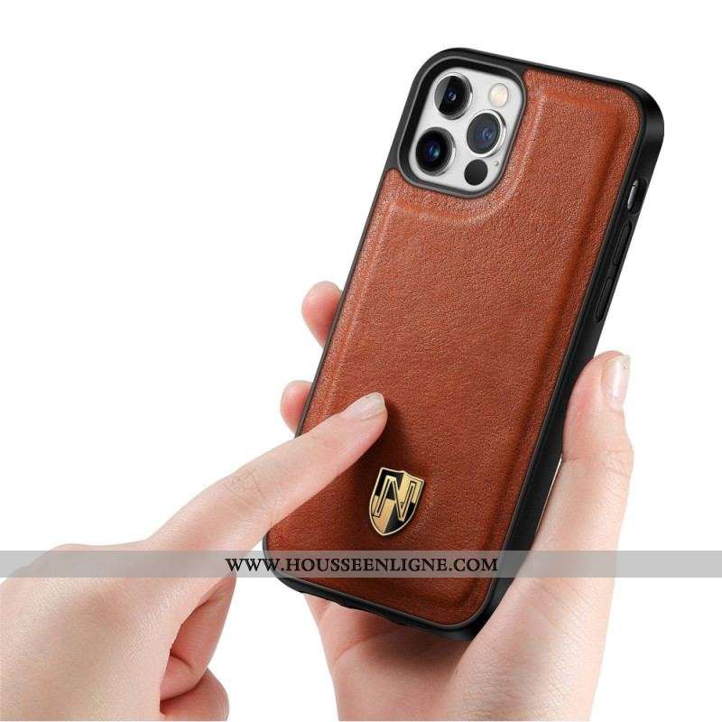 Coque iPhone 14 Pro Max Véritable Cuir CASENEO