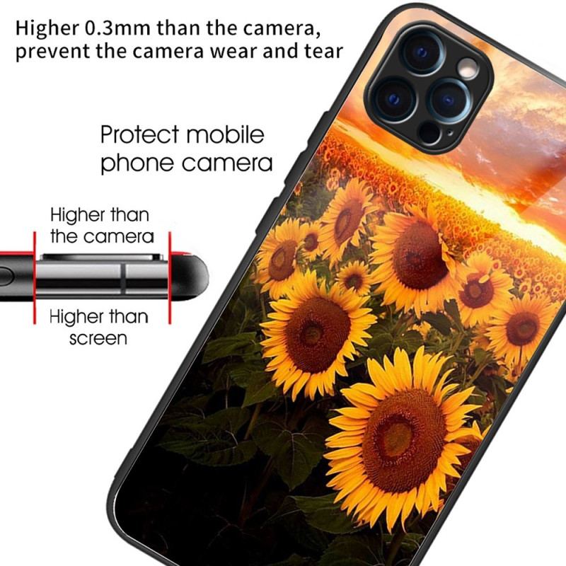 Coque iPhone 14 Pro Tournesols Intenses