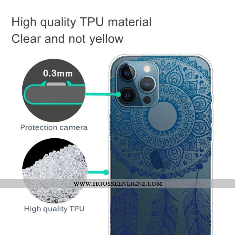 Coque iPhone 14 Pro Transparente Attrape Rêves