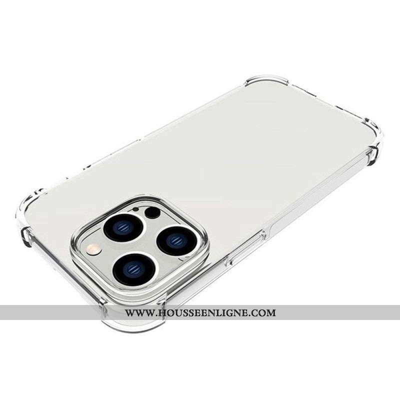 Coque iPhone 14 Pro Transparente Coins Renforcés