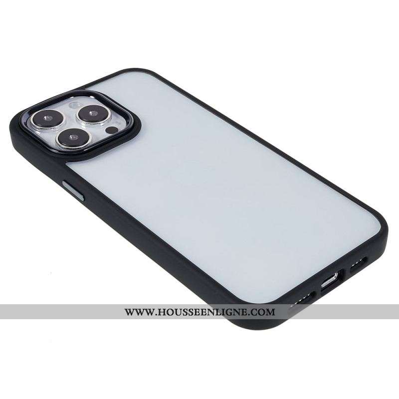 Coque iPhone 14 Pro Transparente Rebords Colorés