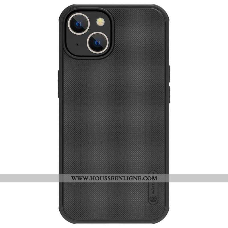 Coque iPhone 14 Rigide Givré Nillkin